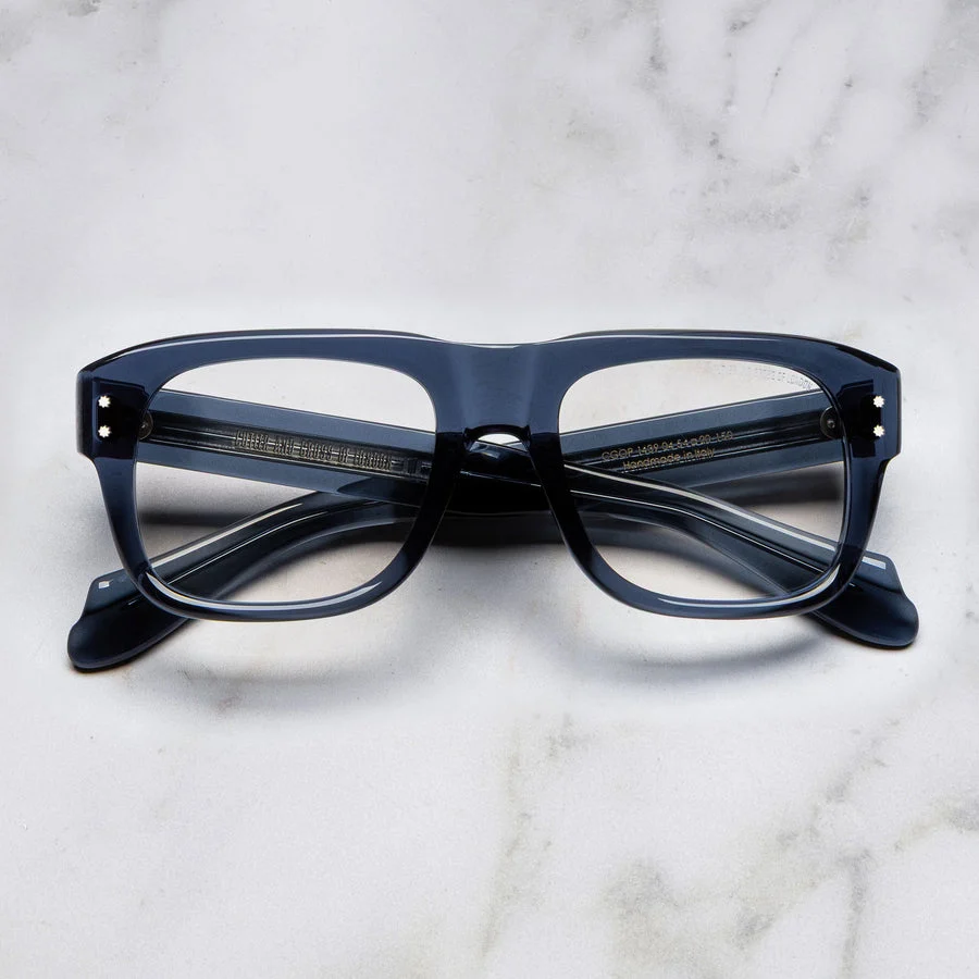 Monture Cutler and Gross 1439, bleu profond cristal